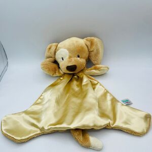 GUND Plush Stuffed Puppy Dog Lovey SPUNKY HUGGYBUDDY Satin Blanket for Baby